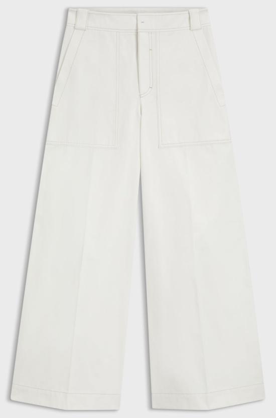 26SS 보스 스트레이트 팬츠 50553682118 WHITE