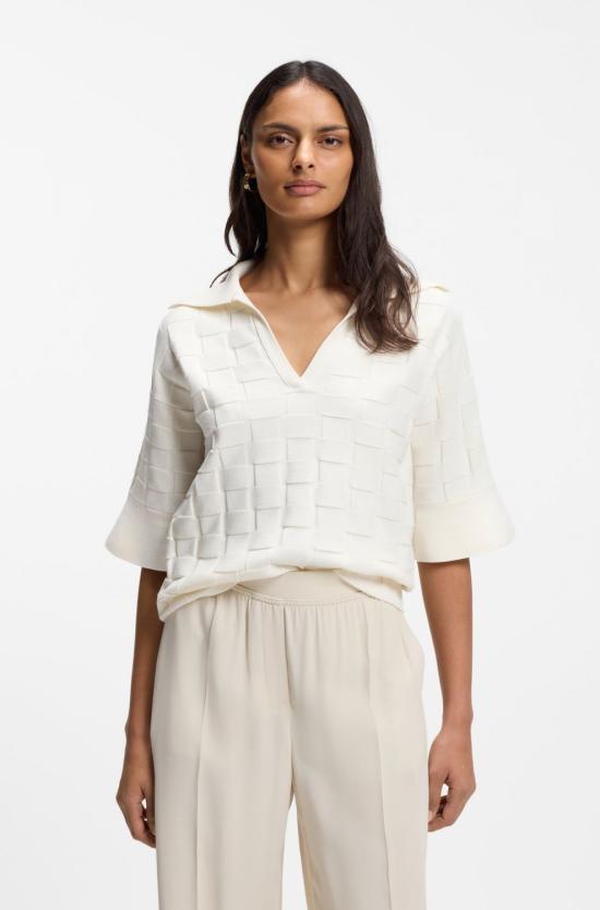 26SS 보스 스웨터 50556693118 WHITE - BOSS