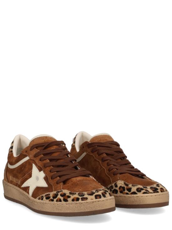 26SS 골든구스 볼스타 스니커즈 GWF00117F008064 55732 BRWNLEOSIL - GOLDEN GOOSE