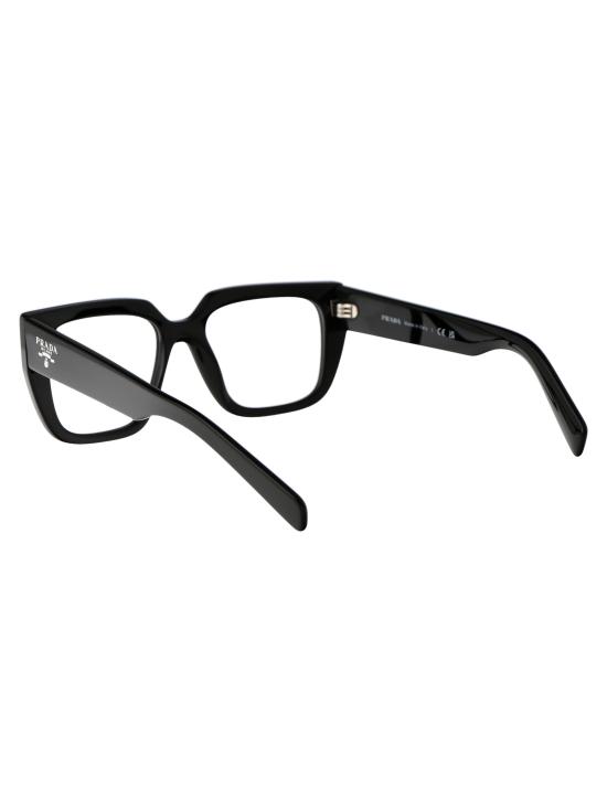 25FW 프라다 안경 0PR A03V 16K1O1 BLACK - PRADA