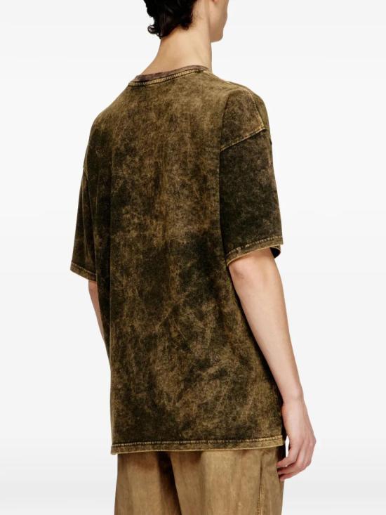 26SS 디젤 반팔 티셔츠 A186430AGBY 9XXB CAMUGREEN - DIESEL