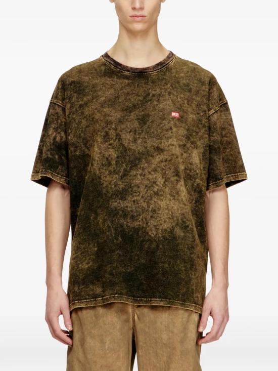 26SS 디젤 반팔 티셔츠 A186430AGBY 9XXB CAMUGREEN - DIESEL