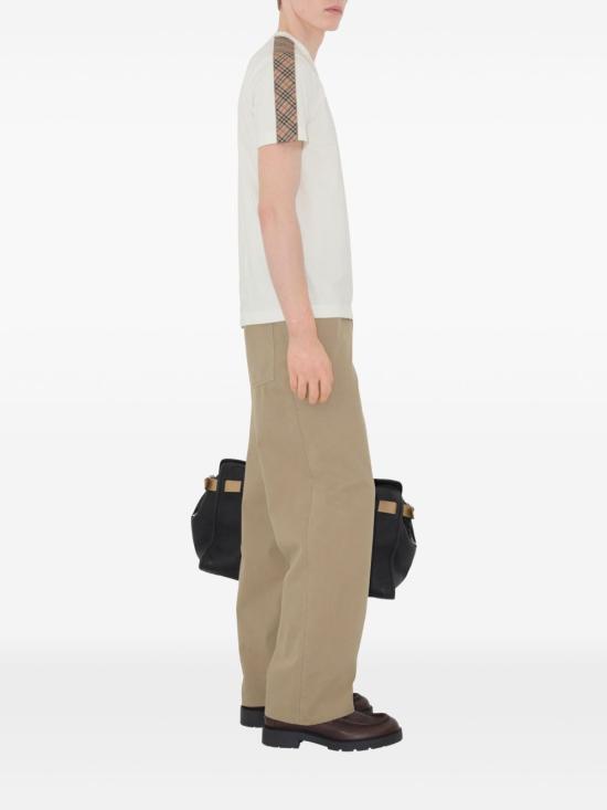 26SS 버버리 반팔 티셔츠 8106246 B8764 CHALK - BURBERRY