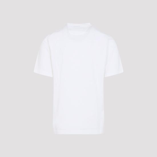26SS 에르메네질도제냐 반팔 티셔츠 UH335A3H771 N00 WHITE - ERMENEGILDO ZEGNA