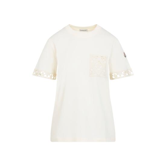 26SS 몽클레어 반팔 티셔츠 L10938C0002589AUO 034 NUDE NEUTRALS