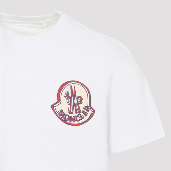 26SS 몽클레어 반팔 티셔츠 L10918C0003489B8U 00A WHITE - MONCLER