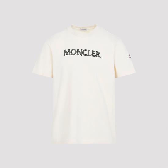 26SS 몽클레어 반팔 티셔츠 L10918C0007589B8U 060 NUDE NEUTRALS - MONCLER