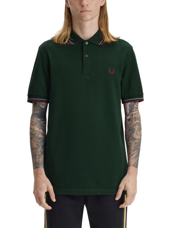 26SS 프레드페리 반팔 티셔츠 FPM3600P57 85A GREEN - FRED PERRY