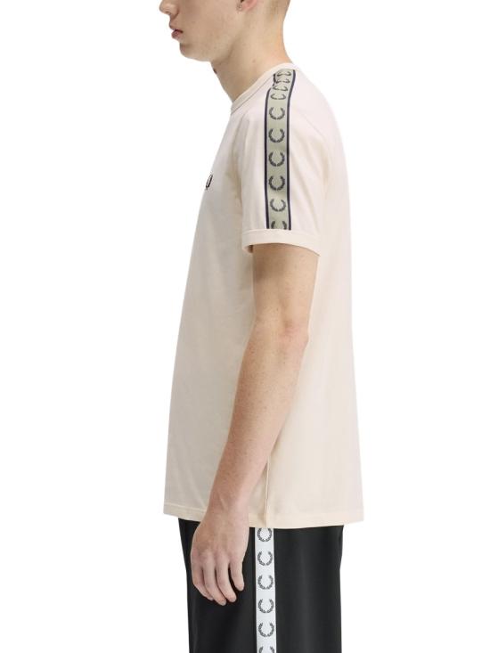 26SS 프레드페리 반팔 티셔츠 FPM461357 28B IVORY - FRED PERRY