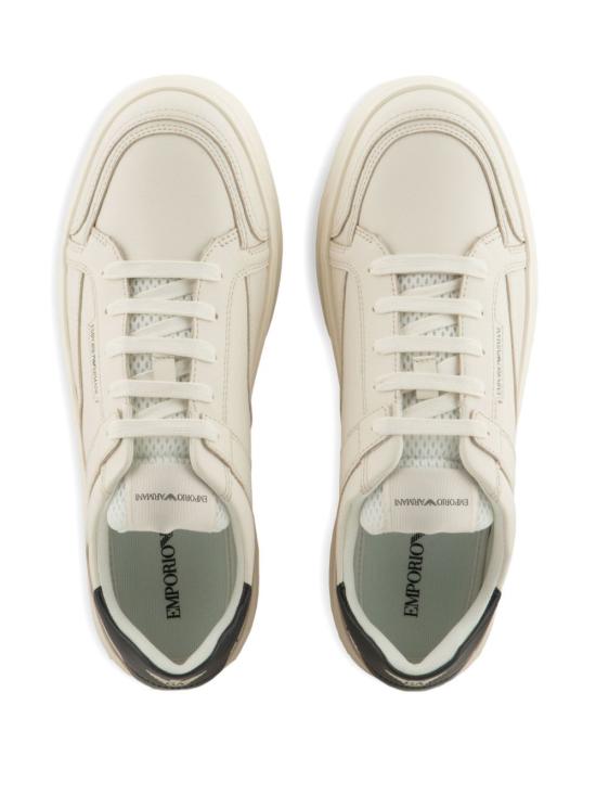 26SS 엠포리오 아르마니 스니커즈 EM003702AF19573M0019 WHITE - EMPORIO ARMANI