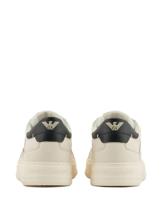 26SS 엠포리오 아르마니 스니커즈 EM003702AF19573M0019 WHITE - EMPORIO ARMANI