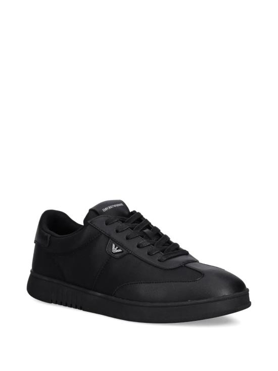 26SS 엠포리오 아르마니 스니커즈 EM003062AF18210UC001 BLACK - EMPORIO ARMANI