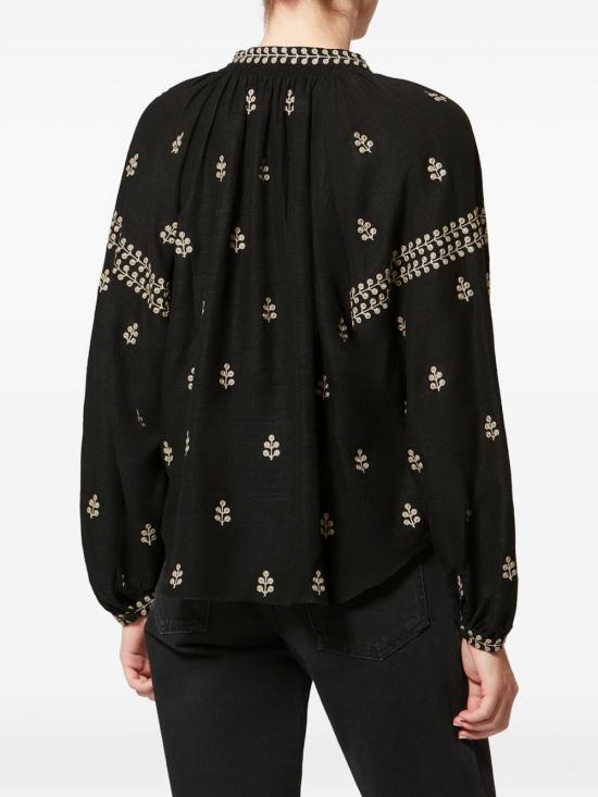 26SS 이자벨마랑 셔츠 HT0826FAD1J12I01BK BLACK - ISABEL MARANT