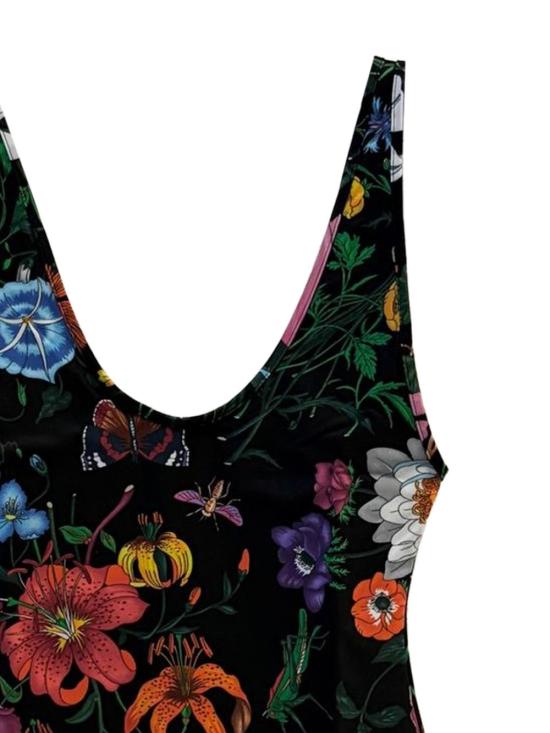 26SS 구찌 비키니 수영복 865289XHALP1066 BLACK - GUCCI