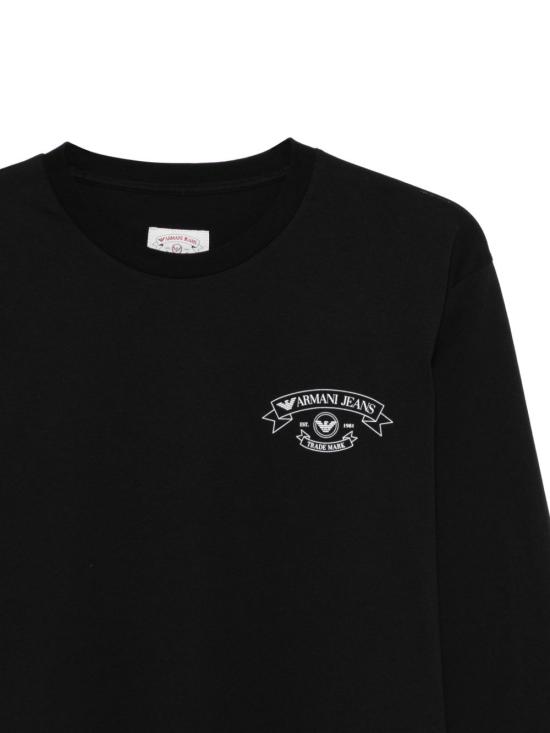 26SS 엠포리오 아르마니 반팔 티셔츠 EM005927AF25885UC001 BLACK - EMPORIO ARMANI