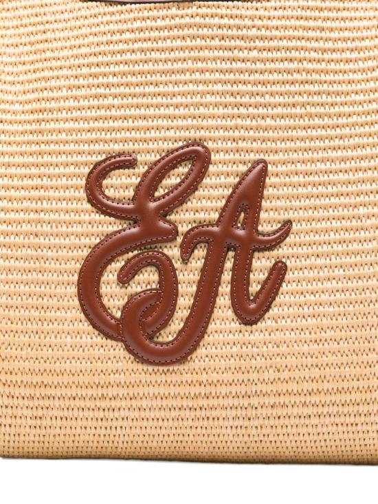 26SS 엠포리오 아르마니 토트백 EW001009AF25819M1334 LEATHER BROWN - EMPORIO ARMANI