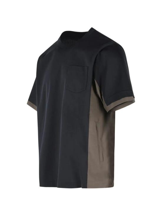 26SS 사카이 반팔 티셔츠 2603955M 234 BLUE - SACAI