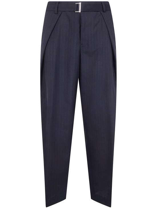 26SS 사카이 스트레이트 팬츠 2603960M 001 BLACK