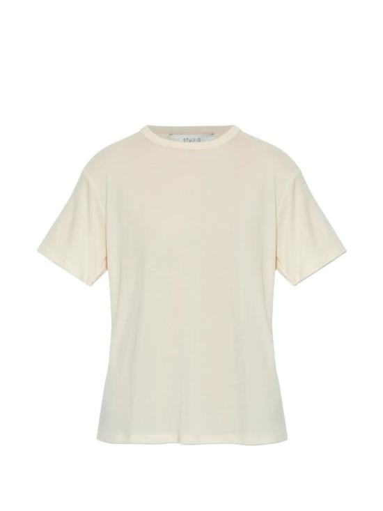 26SS 스튜디오 니콜슨 반팔 티셔츠 RONDSNW1385 CANVAS NUDE NEUTRALS