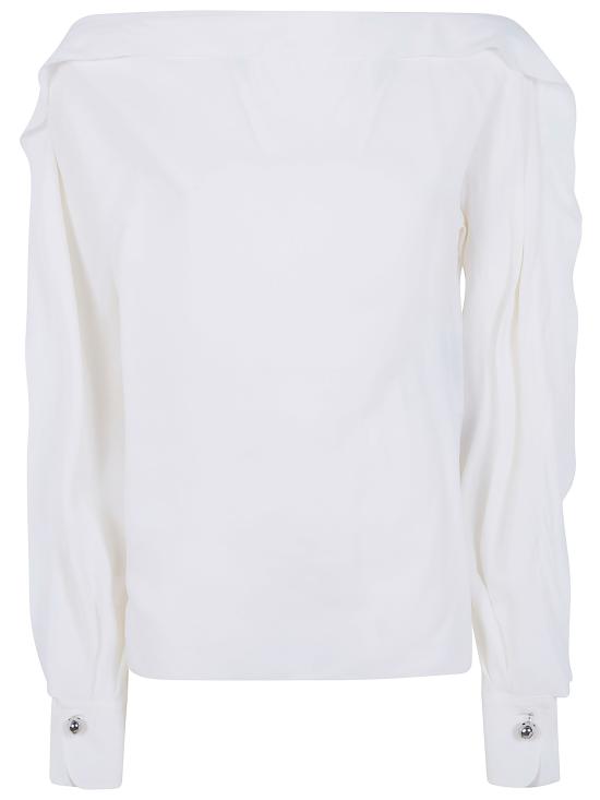 26SS 랑방 스웨터 RWTO00106253P26 021 WHITE