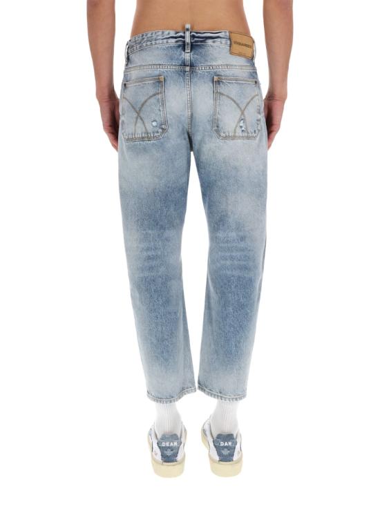 26SS 디스퀘어드2 스트레이트 팬츠 S74LB1875S30839 470 BLUE - DSQUARED2