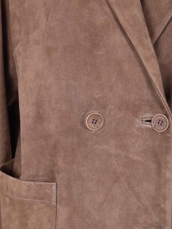 26SS 살바토레 산토로 자켓 50160 LEATHER BROWN - SALVATORE SANTORO