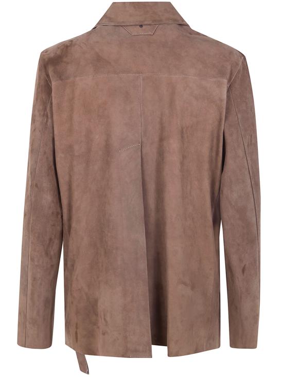 26SS 살바토레 산토로 자켓 50160 LEATHER BROWN - SALVATORE SANTORO