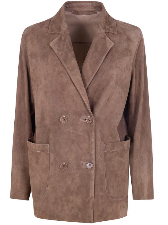 26SS 살바토레 산토로 자켓 50160 LEATHER BROWN