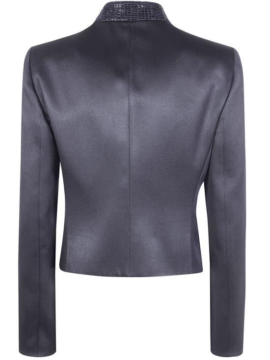 26SS 조르지오 아르마니 자켓 GW003010AF24549 ZZ017 BLACK - GIORGIO ARMANI