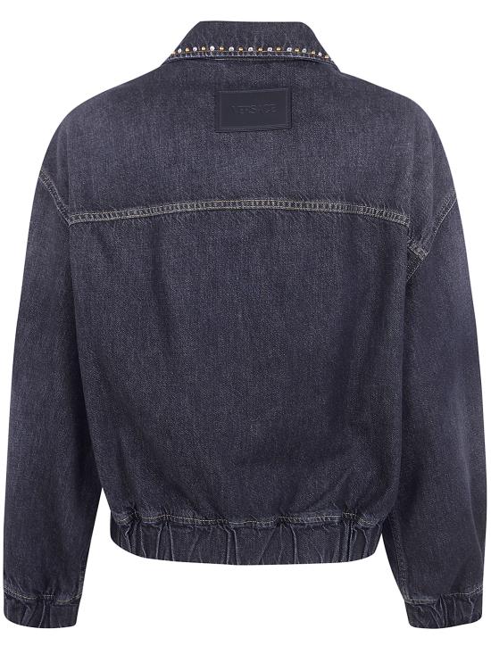 26SS 베르사체 자켓 10230671A16477 1D040 BLACK - VERSACE