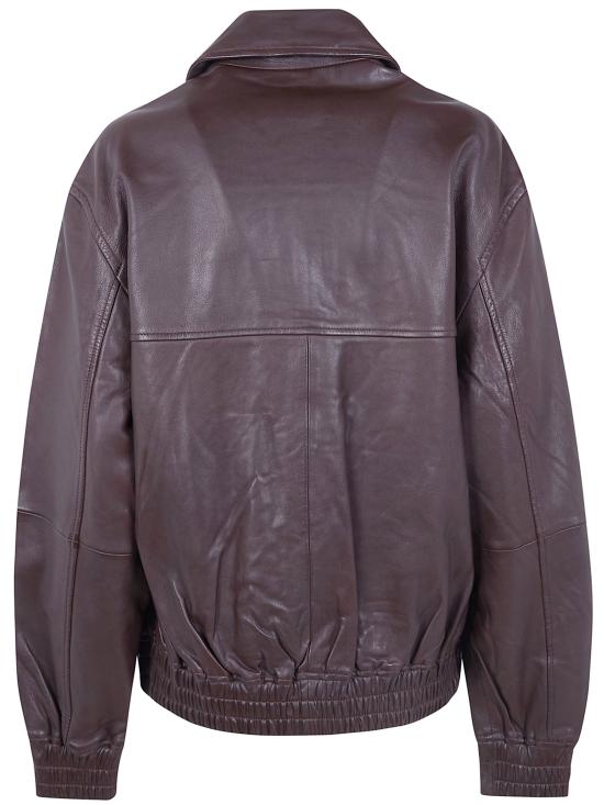 26SS 스튜디오 니콜슨 가죽 자켓 PISTONSNM1115098 BROWN - STUDIO NICHOLSON