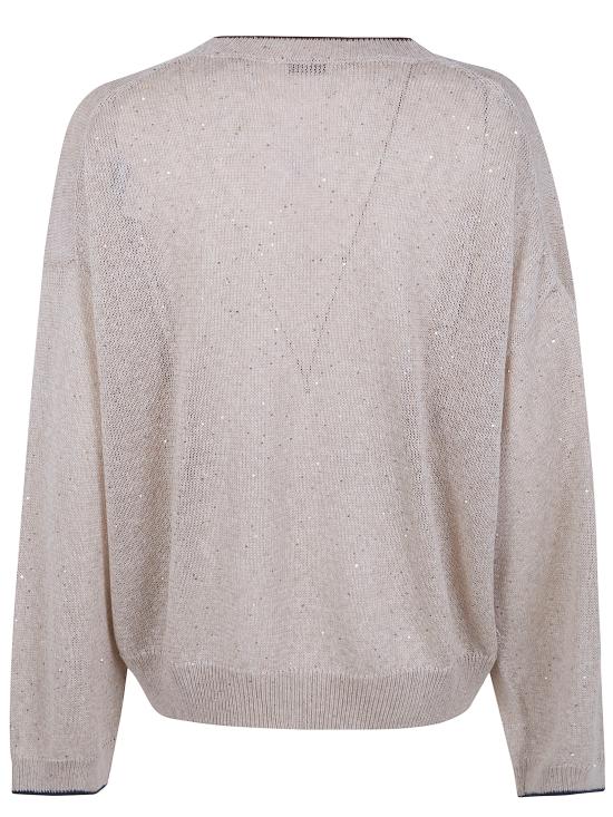 26SS 브루넬로 쿠치넬리 스웨터 MDT796410 CUW40 NUDE NEUTRALS - BRUNELLO CUCINELLI