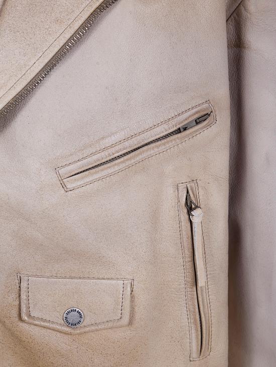 26SS 골든구스 바이커 자켓 GUP02535P00230415155 BROWN - GOLDEN GOOSE