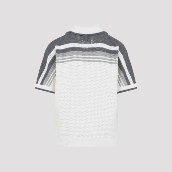 26SS 카사블랑카 긴팔 셔츠 MSP26KW93301 WHITE - CASABLANCA