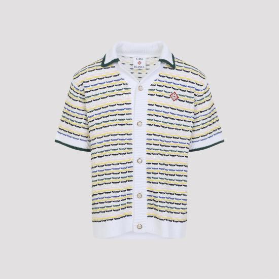 26SS 카사블랑카 긴팔 셔츠 MSP26KW120901 MULTI MULTICOLOUR