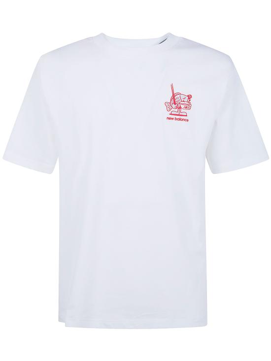 26SS 뉴발란스 반팔 티셔츠 MT61H51DWT WHITE