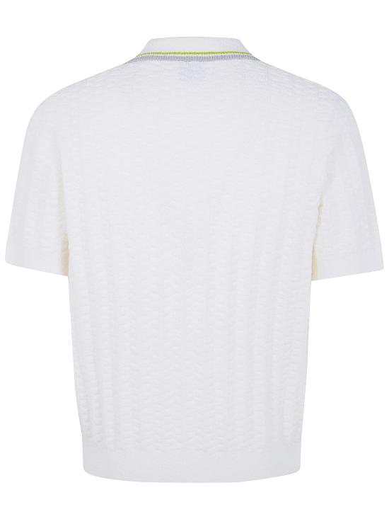 26SS 카사블랑카 반팔 티셔츠 MSP26KW121401 WHITE - CASABLANCA