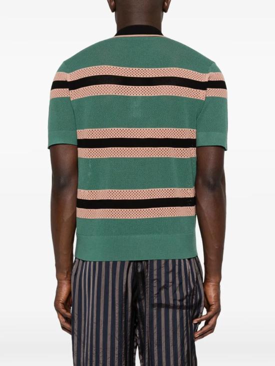 26SS 드리스 반 노튼 반팔 티셔츠 2610212183701 609 GREEN - DRIES VAN NOTEN