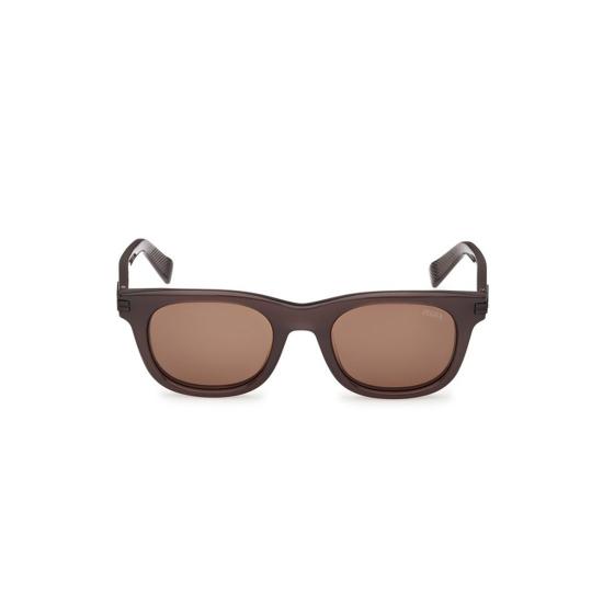  에르메네질도제냐 선글라스 EZ0281 48E Brown - ERMENEGILDO ZEGNA