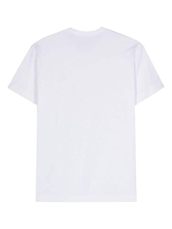 25FW 꼼데가르송 반팔 티셔츠 AXT304051 WHITE - COMME DES GARCONS
