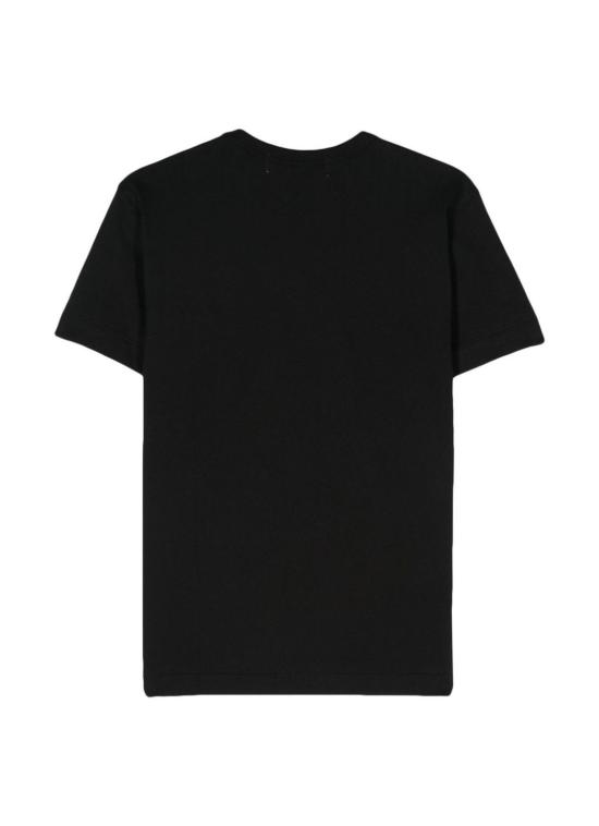 25FW 꼼데가르송 반팔 티셔츠 AXT108051 BLACK - COMME DES GARCONS