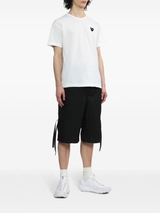 25FW 꼼데가르송 반팔 티셔츠 AXT064051 WHITE - COMME DES GARCONS
