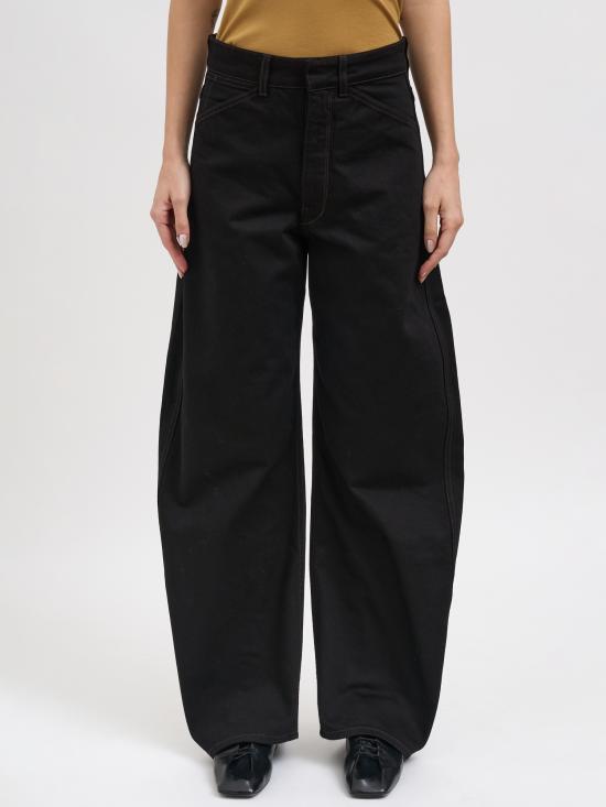 26SS 르메르 스트레이트 팬츠 NPA1264LD1055BK999 BLACK