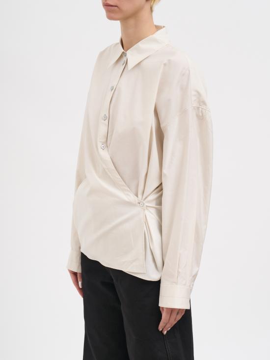 26SS 르메르 셔츠 NSH1141LF1500WH048 GREEN - LEMAIRE