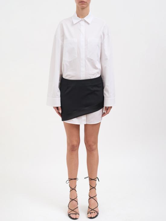 26SS 돈답 미디 원피스 NDA493CF0200MXXX000 WHITE