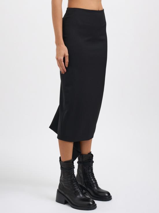 25FW 더 레이티스트 롱 스커트 MTLWC9001W0206ABTPT0002 BLACK - THE LATEST