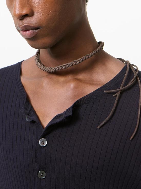 26SS 아워레가시 네크리스 NA2268LBR BROWN - OUR LEGACY