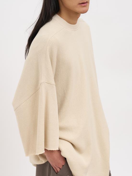 26SS 릭 오웬스 반팔 티셔츠 NRU01F2283JNT138 BEIGE - RICK OWENS