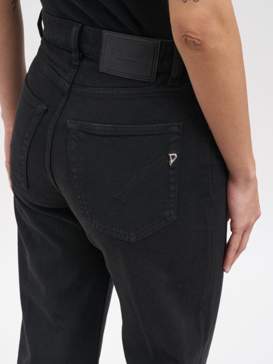 26SS 돈답 스트레이트 팬츠 NDP619BSE037DKPT999 BLACK - DONDUP