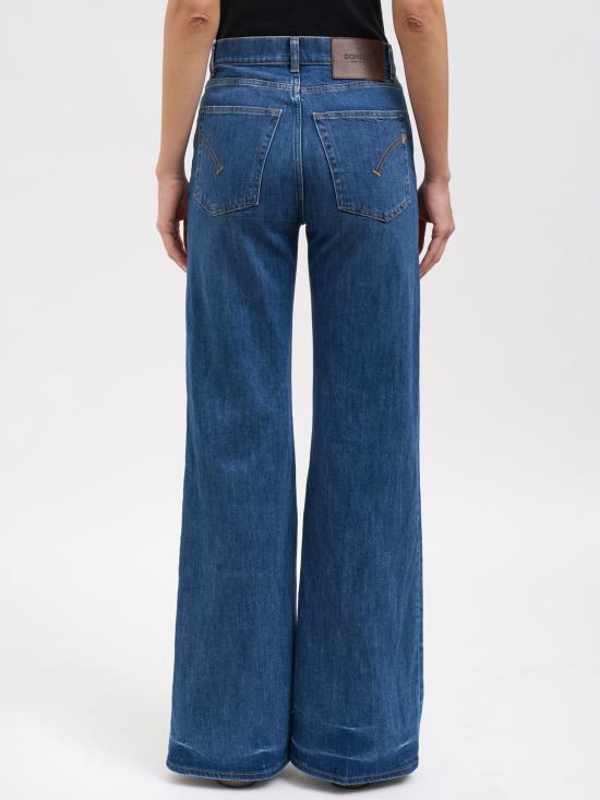 26SS 돈답 스트레이트 팬츠 NDP619DS0107DMC2800 BLUE - DONDUP